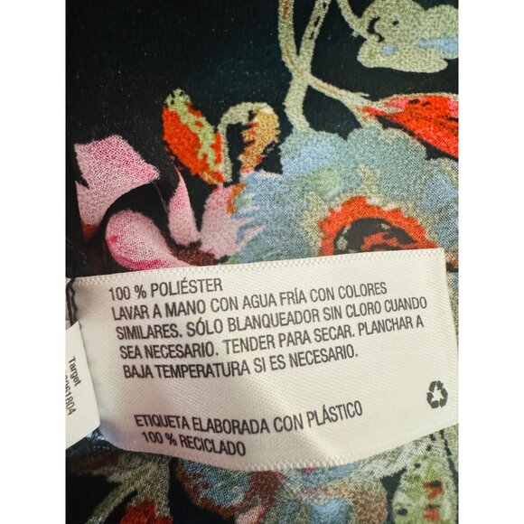 2/$30 Xhilaration M/L Floral Kimono With Fringe Hem M/L - Picture 11 of 13